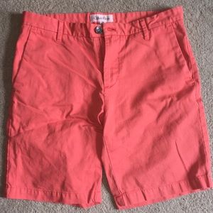 Red/orange Calvin Klein shorts size 29